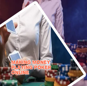 Make real money playing poker online