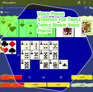 Triple double video poker